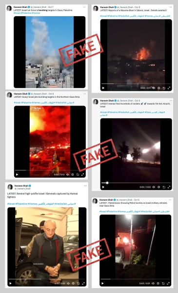 Fake news of mass destruction: War between Israel and Hamas triggers flood of disinformation from both sides