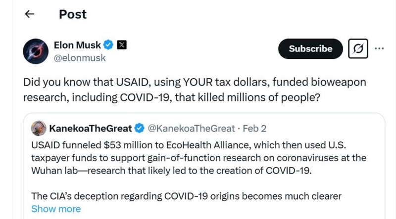 Poster boy: Six instances of Kremlin disinformation amplified through Elon Musk’s social network