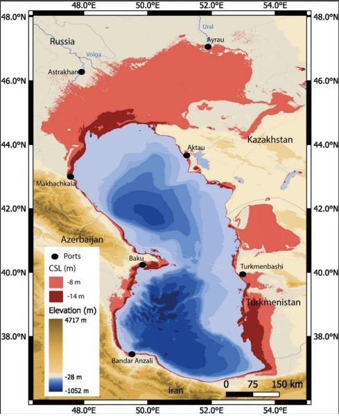 Marine life cemetery: The Caspian Sea ecosystem is collapsing under pressure from global warming and pollution