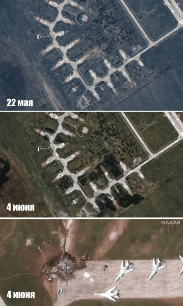 Operation Spiderweb: Satellites confirm 15 destroyed Russian aircraft, drone footage shows up to 23 — most are strategic bombers