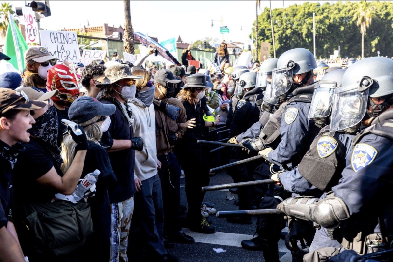 Predator vs. Aliens: Trump fuels clashes in Los Angeles — and it’s working in his favor