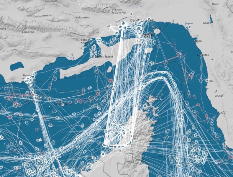 Tanker collision near the Strait of Hormuz involved a ship Ukraine designated as member of Russia’s “shadow fleet”