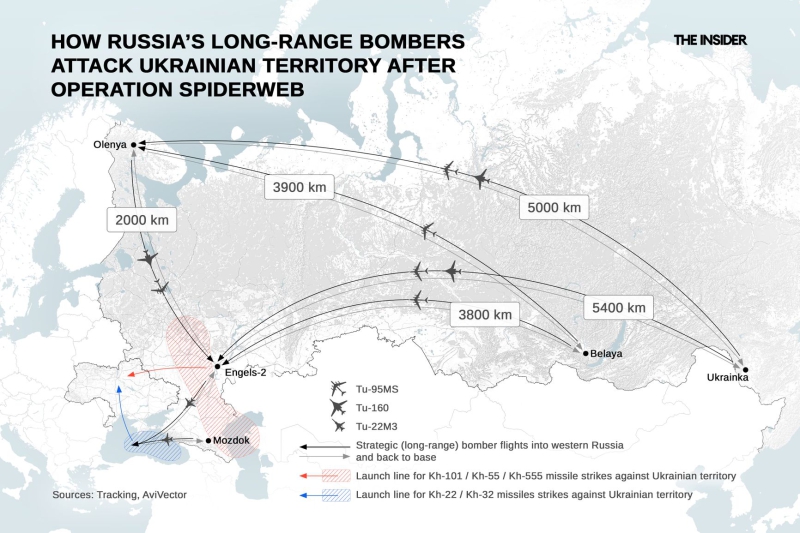 Caught in the “Spiderweb”: Ukraine’s successful June operation has driven the Russian bomber fleet into the Far East