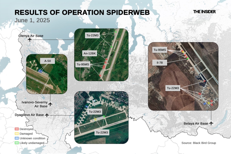 Caught in the “Spiderweb”: Ukraine’s successful June operation has driven the Russian bomber fleet into the Far East