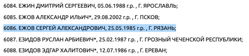 Russia adds The Insider’s investigative journalist Sergei Ezhov to its list of “terrorists and extremists”