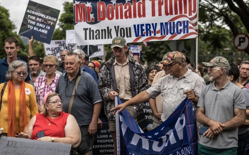 Not so black and white: Trump is battling an imaginary genocide in South Africa