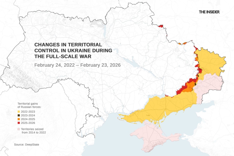 Record losses and minimal gains: Assessing the fourth year of Russia&rsquo;s full-scale war in Ukraine