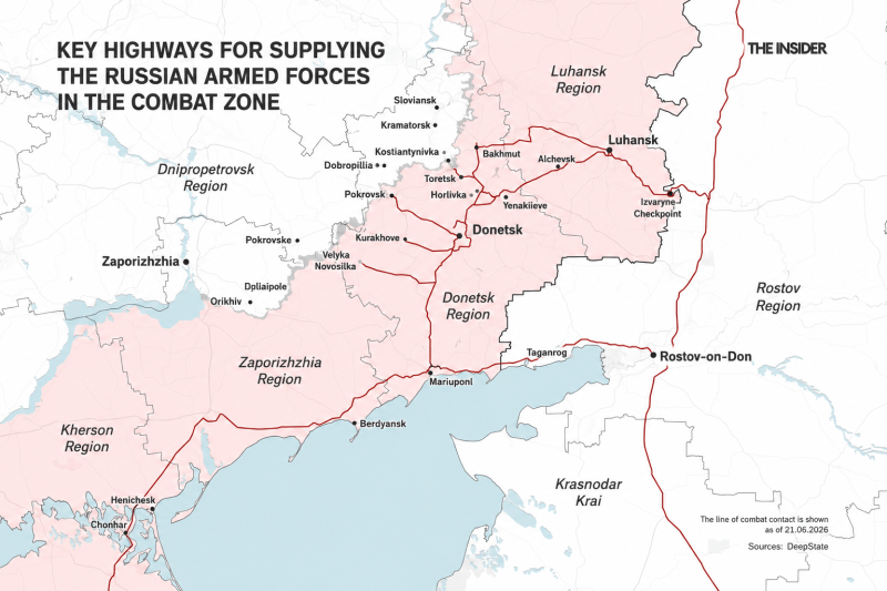 Roads of death: Ukrainian strikes on transport corridors are disrupting Russia&rsquo;s military logistics